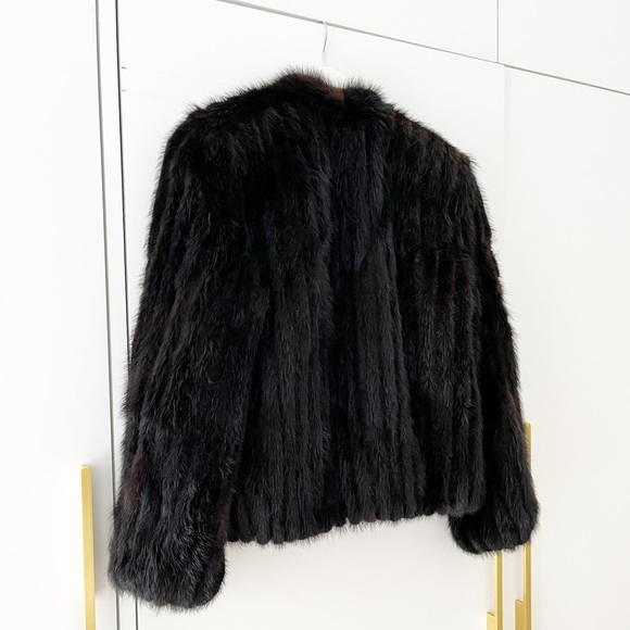 Saga Mink Fur Bomber - Picture 14 of 15